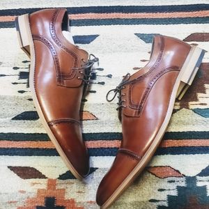 Stacy Adams Dickinson Tan Toe Oxfords 13